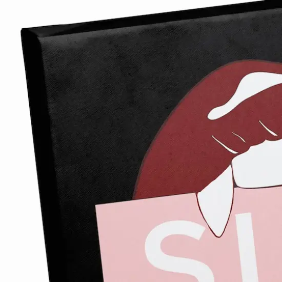 Slay Fangs Canvas Wall Art {4}