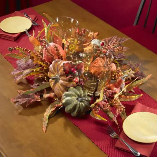 2.5ft. Harvest Triple Candelabrum {7}