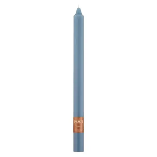 Root Candles Arista&trade; 12" Smooth Taper Candles, 12ct. Williamsburg Blue {4}
