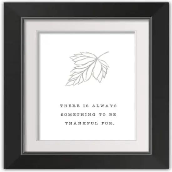  Be Thankful Fall Print in Black Frame {1}