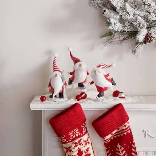 Winter Sport Gnome Figurine Set {6}