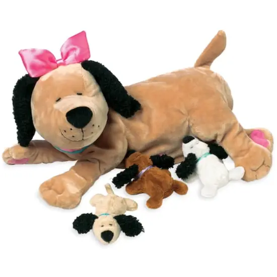 Manhattan Toy&reg; Nursing Pets Nursing Nana Dog Plush Toy {1}