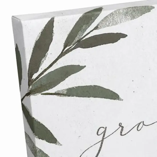 Grow Through What You Go Through 16" x 16" Canvas Wall Art {4}