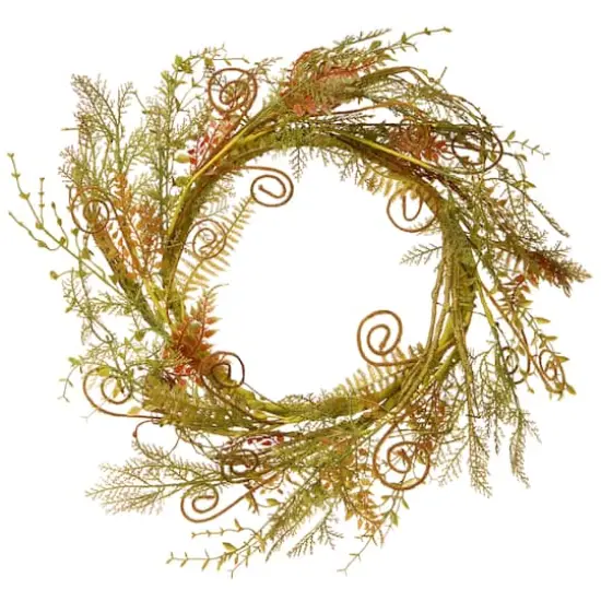 22" Fern Wreath {1}