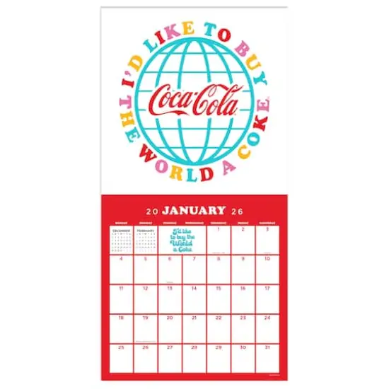 2026 Coke: Harmony Wall Calendar {3}