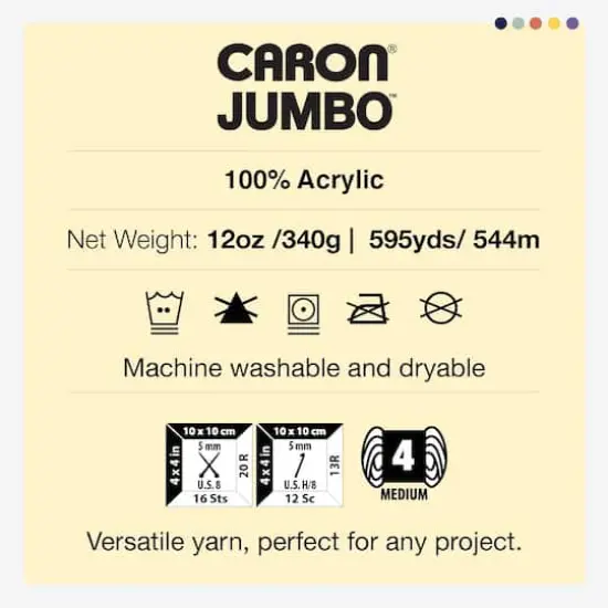 Caron&reg; Jumbo&trade; Yarn Country Basket {9}