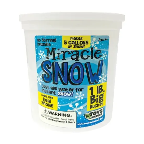 Miracle Snow 1lb Big Bucket {1}
