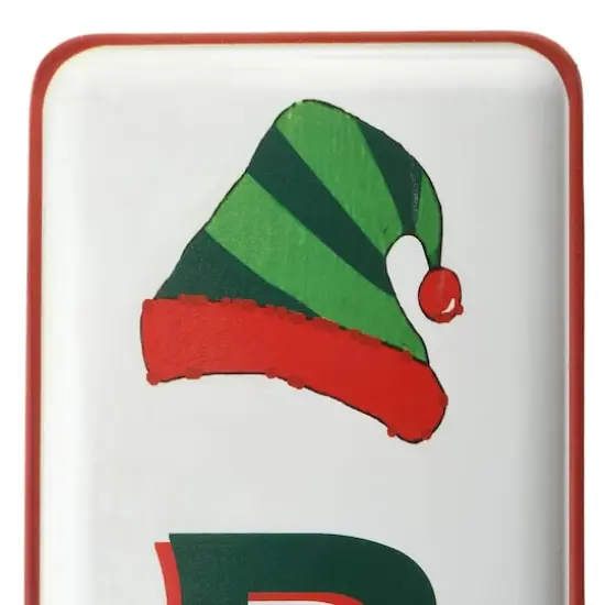 47" Believe Vertical Holiday Wall Sign {5}