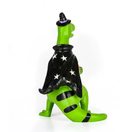10" Halloween Green Dinosaur Tabletop D&eacute;cor {5}