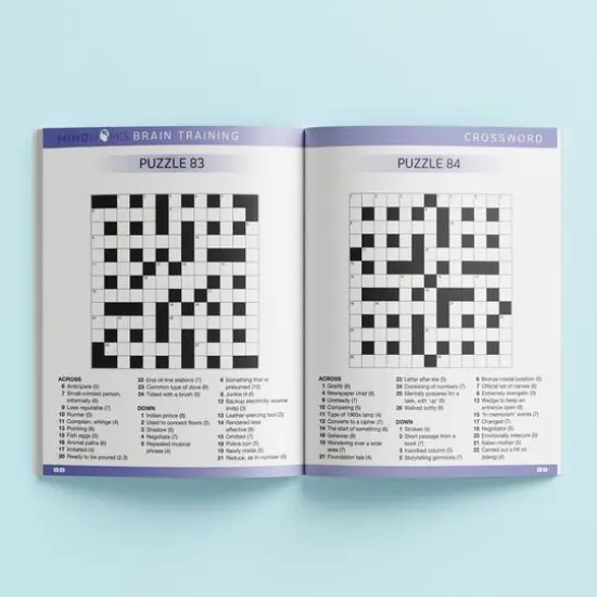 Mindworks Brain Training Crossword Puzzles {5}