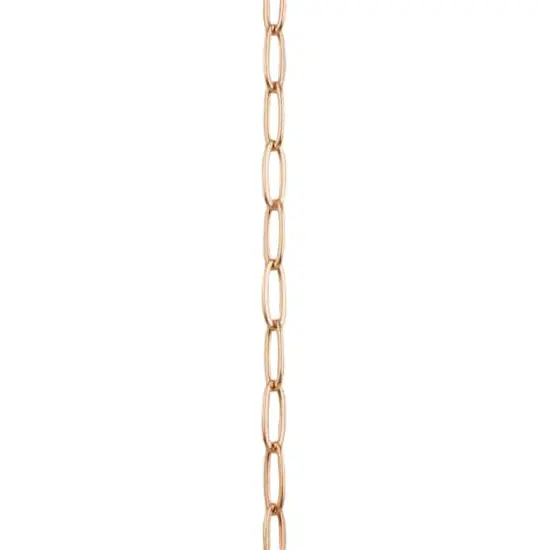 36" Paperclip Necklace Chain by Bead Landing&trade; Rose Gold {1}