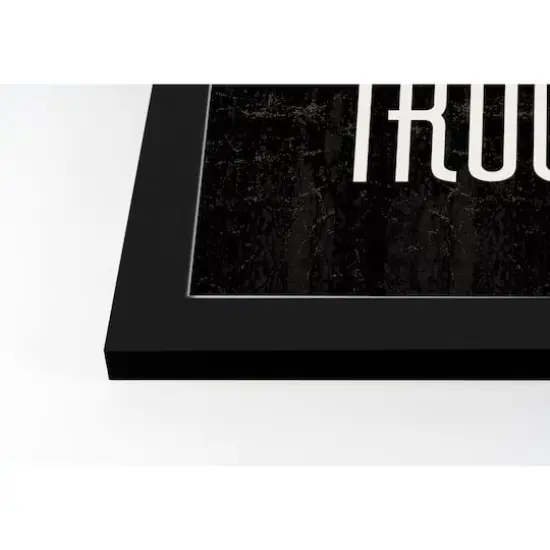 Toil & Trouble Halloween Print in Black Frame {3}