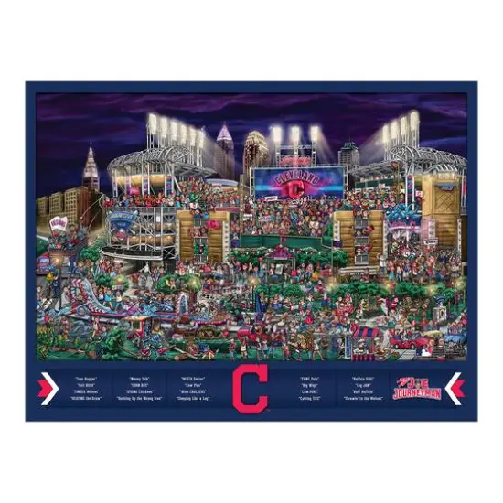 Cleveland Indians Joe Journeyman 500 Piece Puzzle {5}