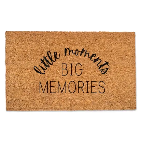 Little Moments Big Memories Door Mat {1}