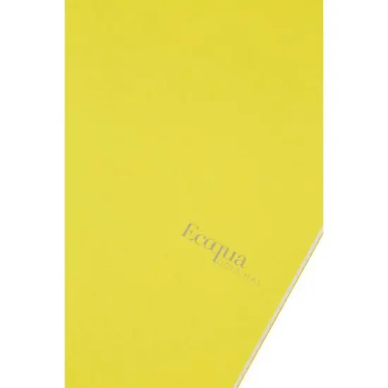Fabriano&reg; EcoQua A4 Blank Notebook, 8.27'' x 11.69'' Yellow {5}