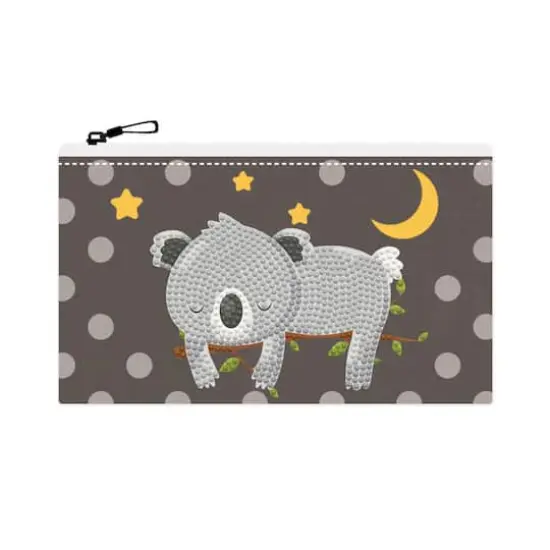 Diamond Dotz&reg; Beginner Koala Zipper Pouch Diamond Painting Kit {1}