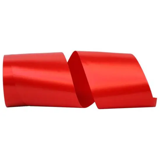 JAM Paper 4" x 55yd. Perfect Printer Satin Ribbon Red {1}