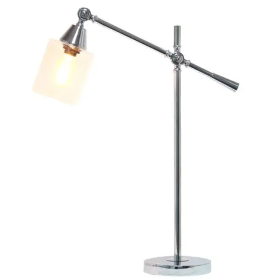 Lalia Home 2.5ft. Vertically Adjustable Desk Lamp Chrome {3}