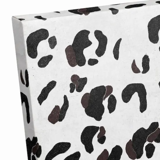 Brown Cheetah Canvas Wall Art {4}