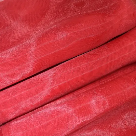 Feldman Organza Polyester Fabric Red {1}