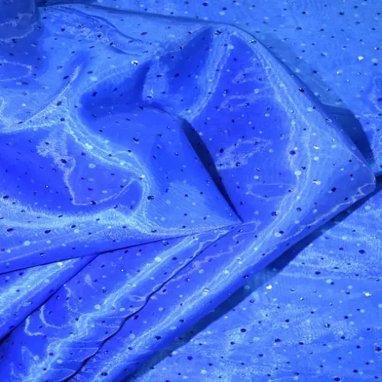 Feldman Blue Dot Organza {5}