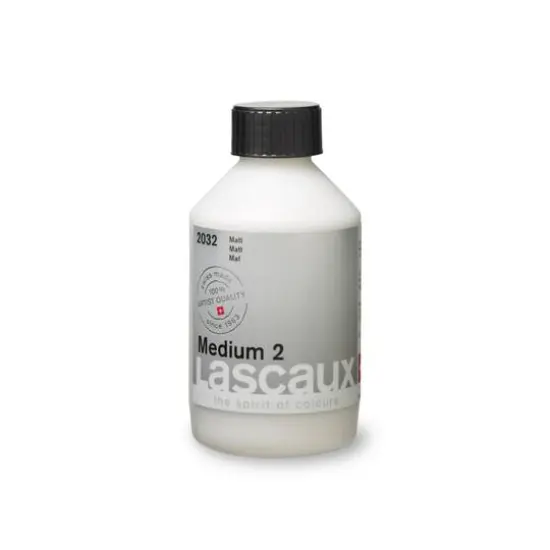 Lascaux Medium 2 Matte Acrylic Medium, 250mL {1}