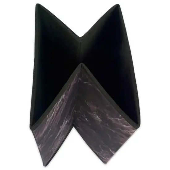 DII&reg; Black Marble Cube Laundry Bin Set, 4ct. {6}