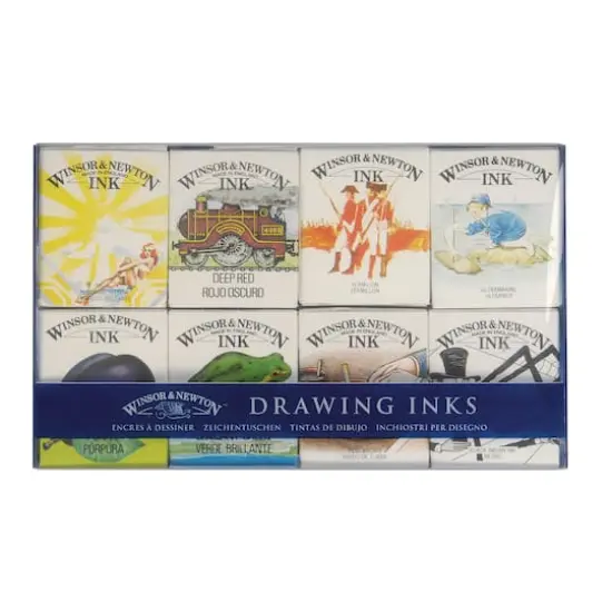 Winsor & Newton&reg; Drawing Inks, The William Collection Ink Pack {1}
