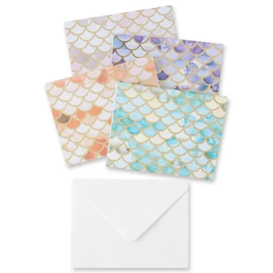 Assorted Mermaid Coast Cards & Envelopes by Recollections&trade;, 4.25" x 5.5" {7}