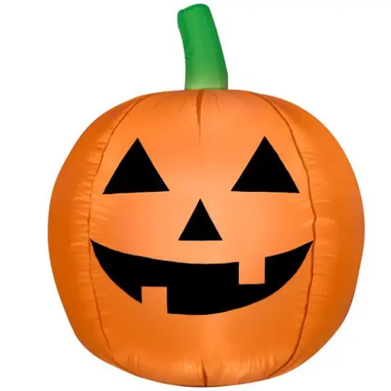 3.5ft. Airblown&reg; Inflatable Halloween LED Traditional Jack-O-Lantern {1}