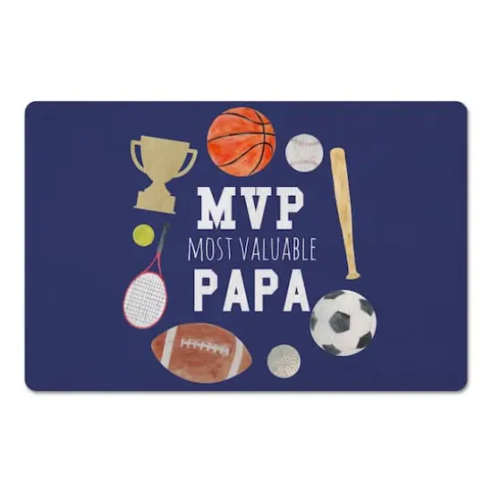 Most Valuable Papa Floor Mat {1}