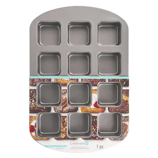 Non-Stick Mini Brownie Pan by Celebrate It&reg; {8}