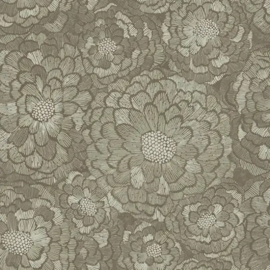 RoomMates Zen Dahlia Peel & Stick Wallpaper Brown {1}