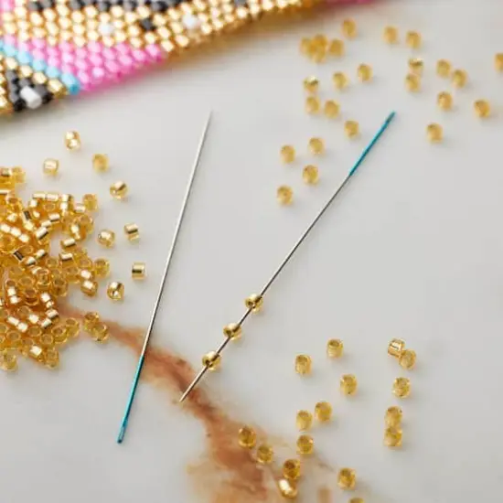 The Beadsmith&reg; ColorEyes&trade; No.11 Beading Needles, 6ct. {3}