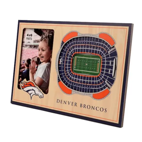 NFL 3D StadiumViews Picture Frame Denver Broncos {1}