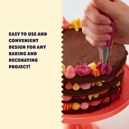 Wilton&trade; 55-Piece Master Cake & Cupcake Piping Tip Set {5}