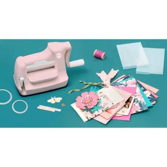 We R Memory Keepers&reg; Mini Evolution&trade; Pink Die Cut Machine Kit {7}