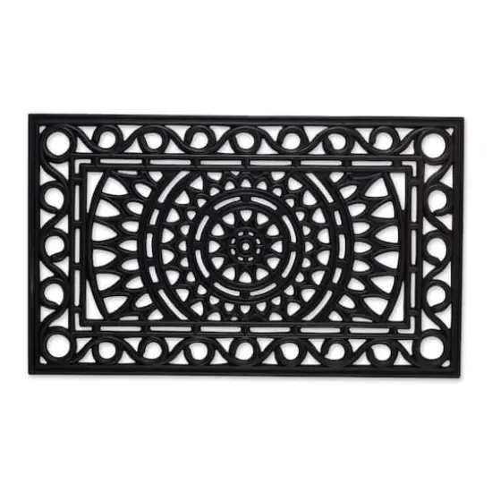 DII&reg; Sun Scroll Rubber Doormat {1}