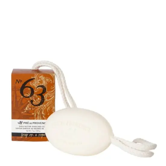European Soaps Men's No.63 Soap on a Rope {1}