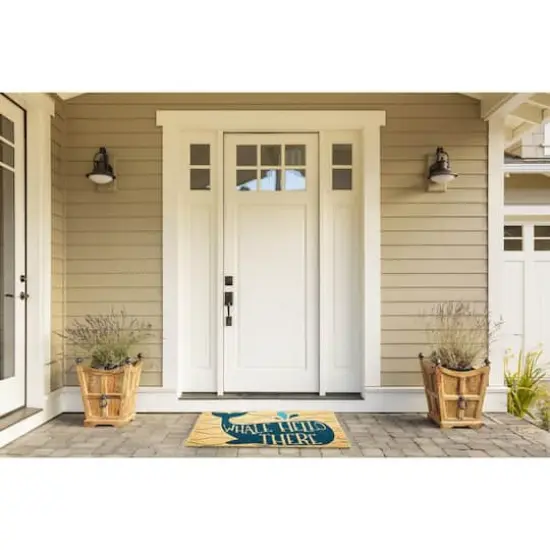 DII&reg; Whale Hello There Doormat {6}