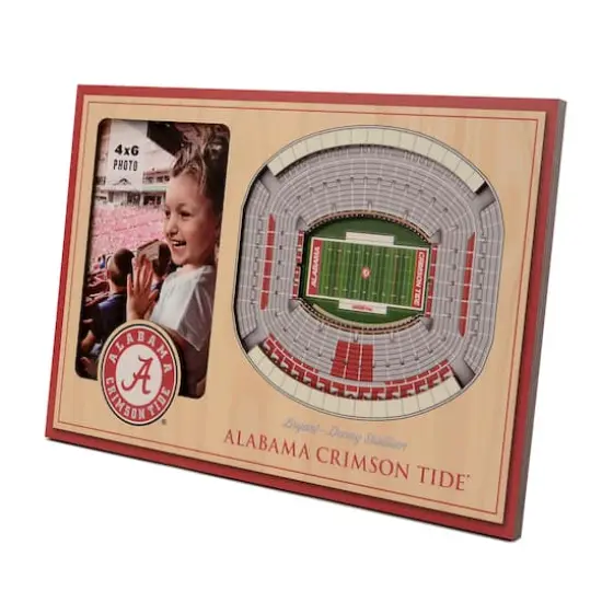 College Football 3D StadiumViews Picture Frame Alabama Crimson Tide {1}