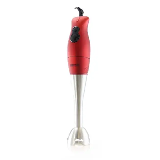 Better Chef DualPro Red Handheld Immersion Blender Hand Mixer {1}