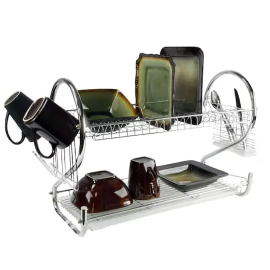 Better Chef 16" Chrome Dish Rack {4}