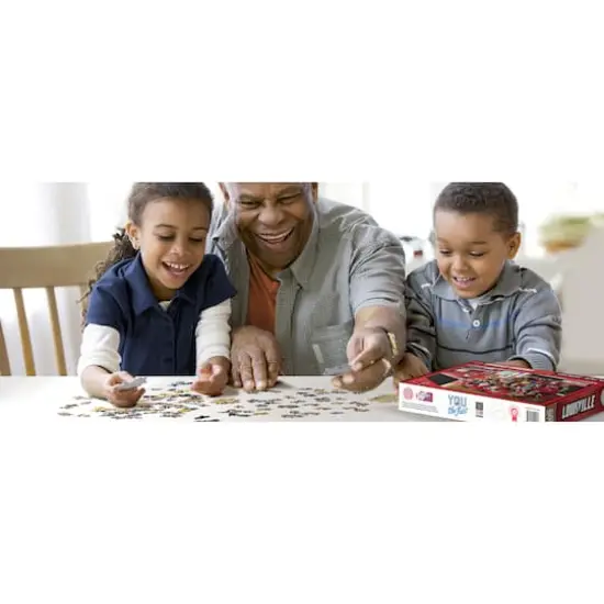 College Football Purebred Fans A Real Nailbiter 500 Piece Puzzle Louisville Cardinals {4}