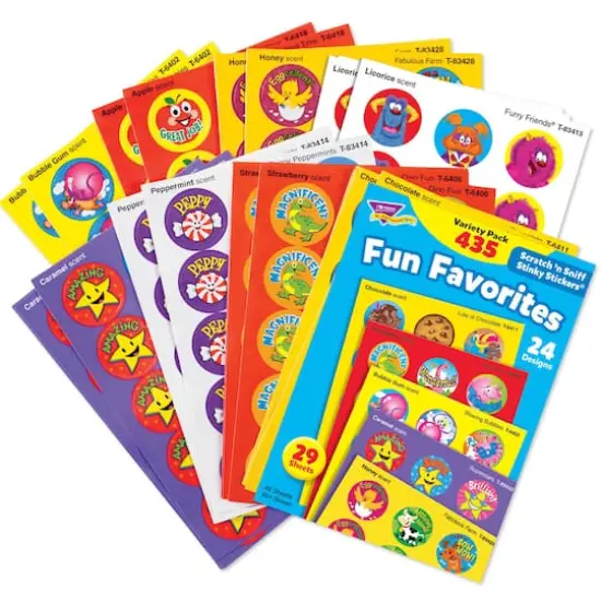 Trend Enterprises® Fun Favorites Scented Stickers Variety Pack {3}
