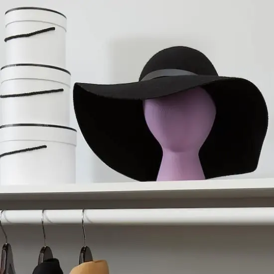 FloraCraft&reg; SmoothFōM&reg; White Foam Faceless Head {7}