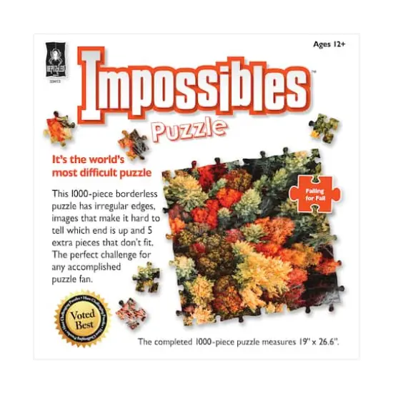 Impossibles Puzzle - Falling for Fall: 1000 Pcs {4}