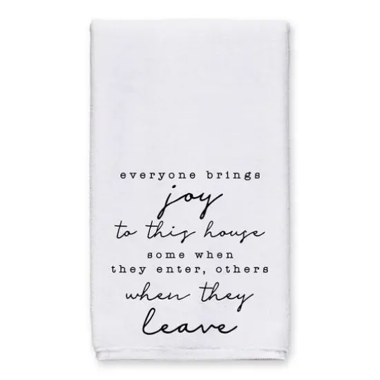 Joy in This House 16" x 25" Towel Set {3}