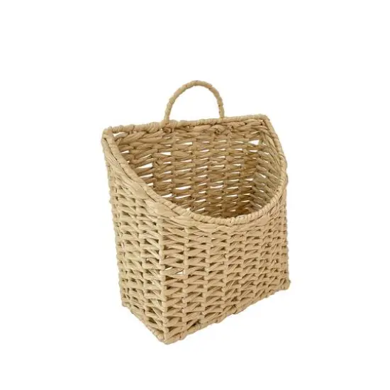 Large Hanging Woven Paper Wall Basket by Ashland&reg; {4}