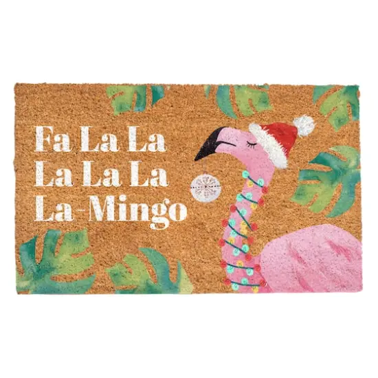 Fa La La La-Mingo Door Mat {1}